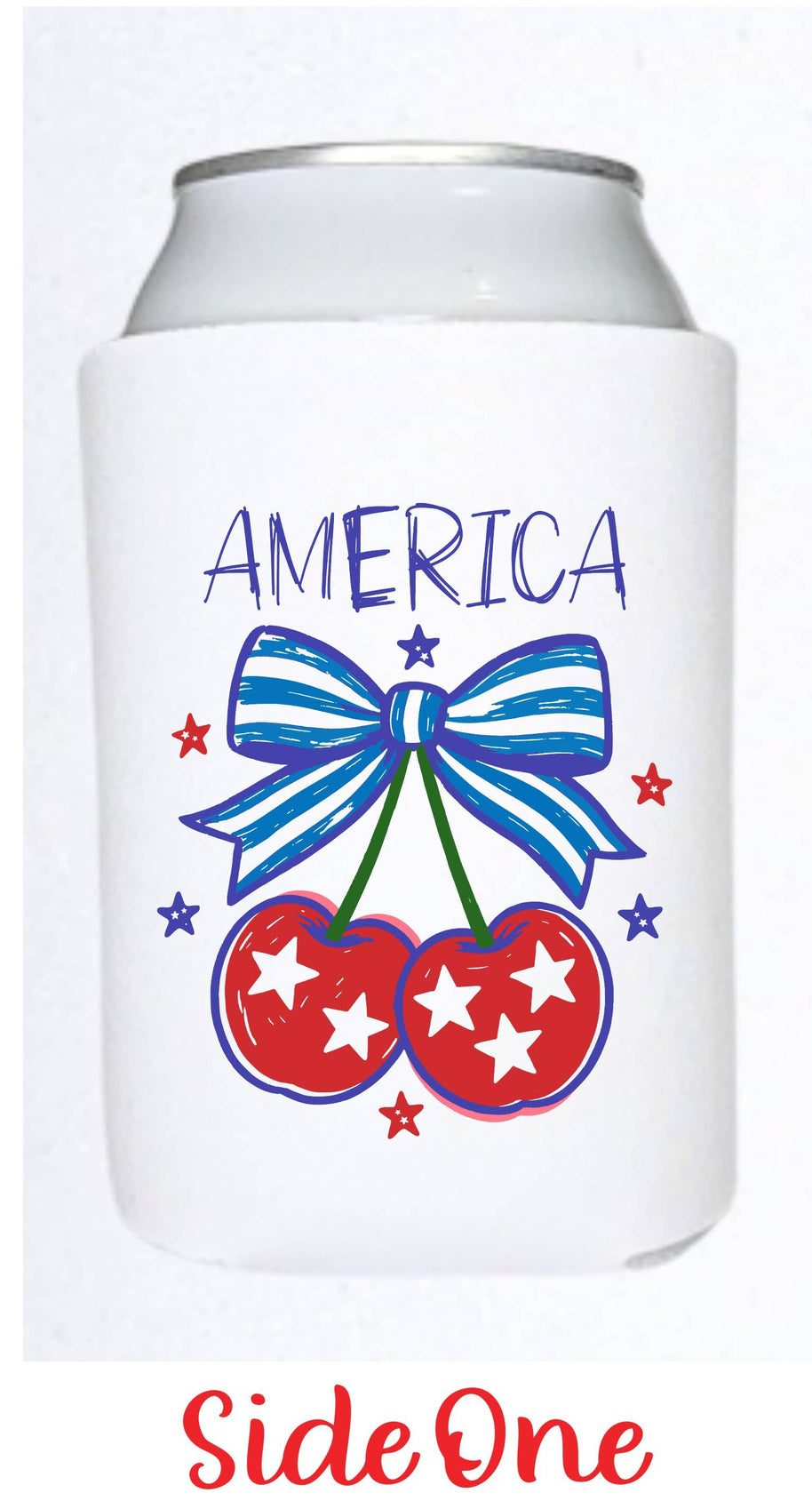 USA 250th Anniversary Patriotic Can Cooler USA 250th
