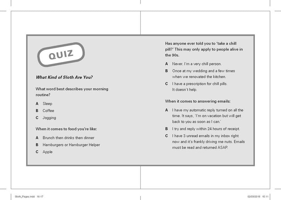 Little Book of Sloth Philosophy, The: Jennifer McCartney