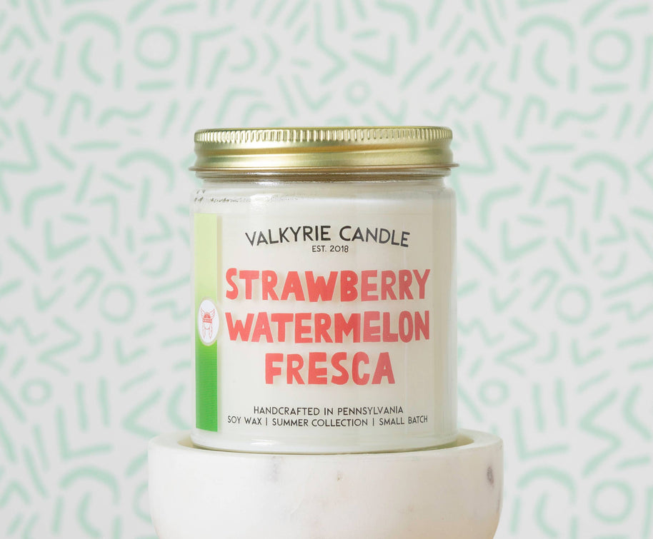 Strawberry Watermelon Fresca Candle | Summer Collection