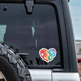 Pride Heart Shape Sticker: 5