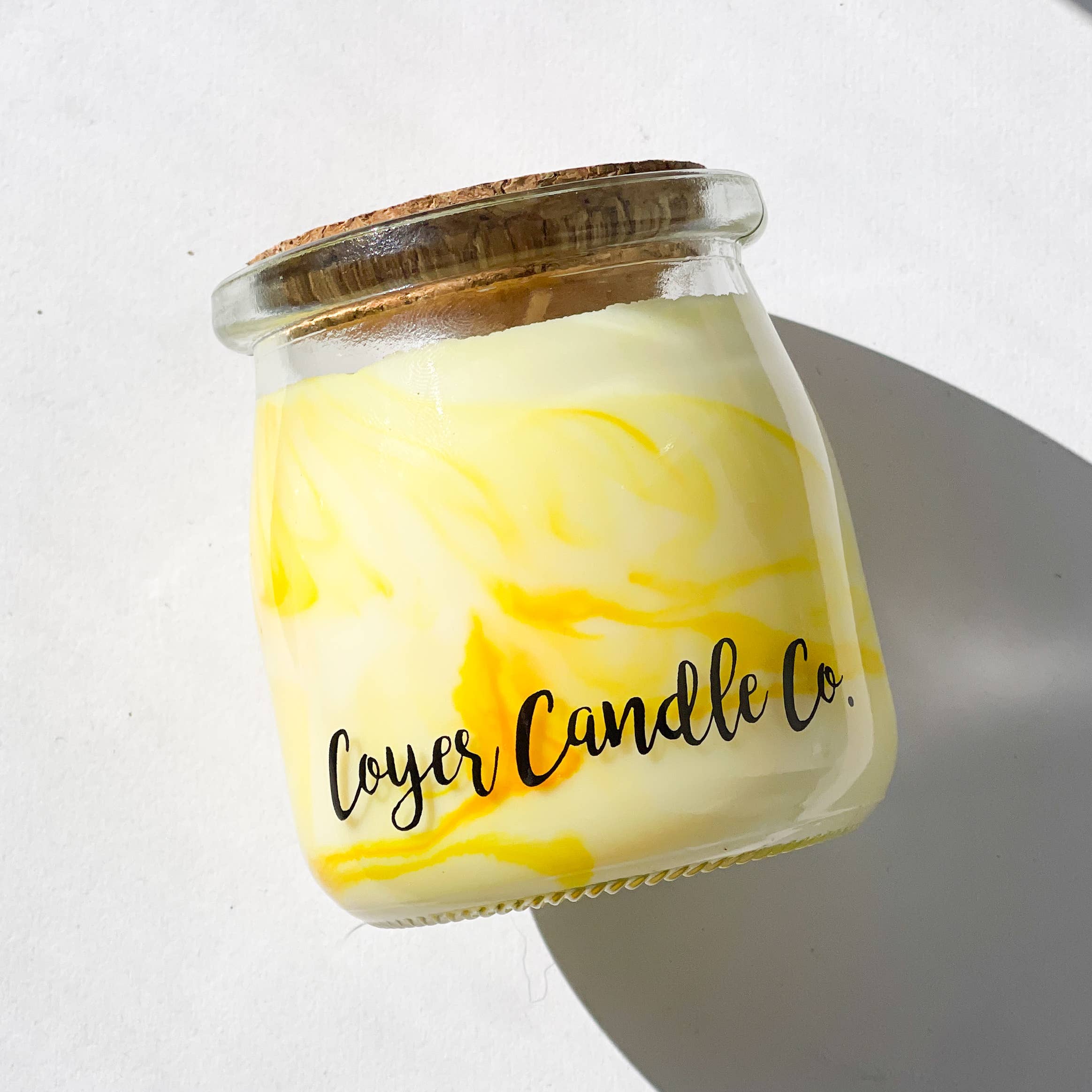 5 oz Studio Jar Candle - Sunburst Lemon Bars Swirled Candle 🍋