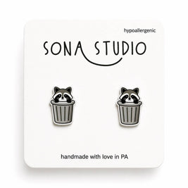 Trash Panda Earrings