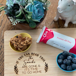 The Snacks Are Gone Small Charcuterie Board