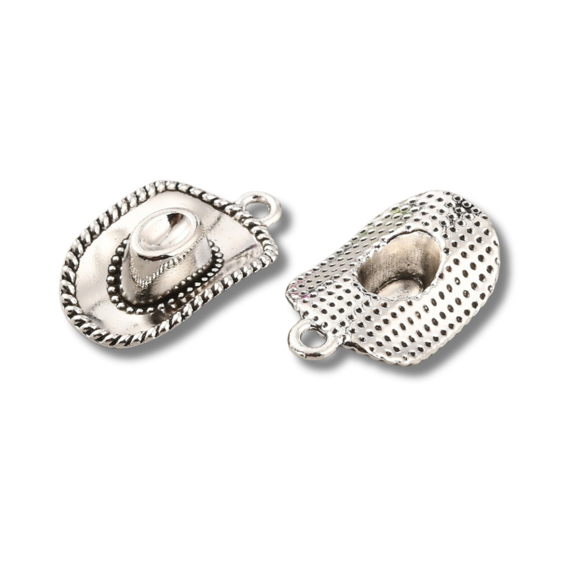 Love, Paige Designs - Cowboy Hat Silver Charm