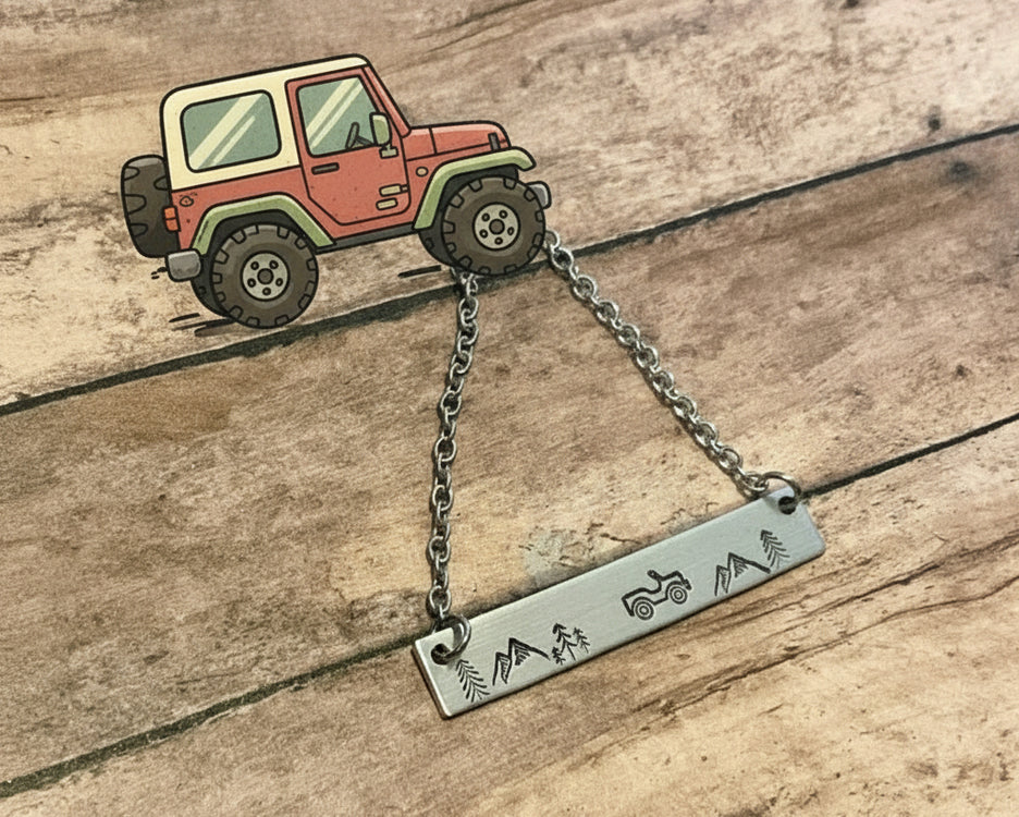 Off-road vehicle bar necklace