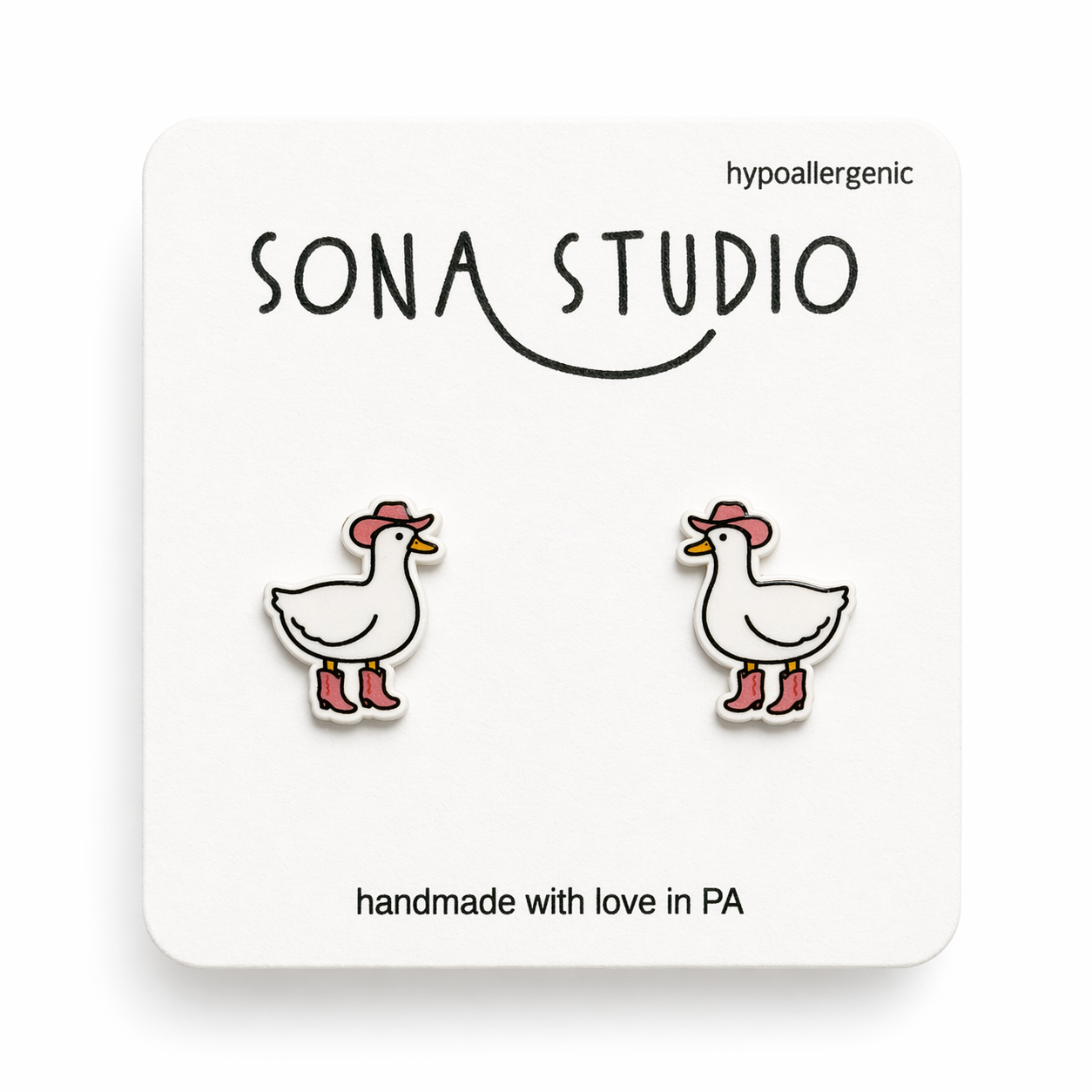 Let’s Go Goose Earrings