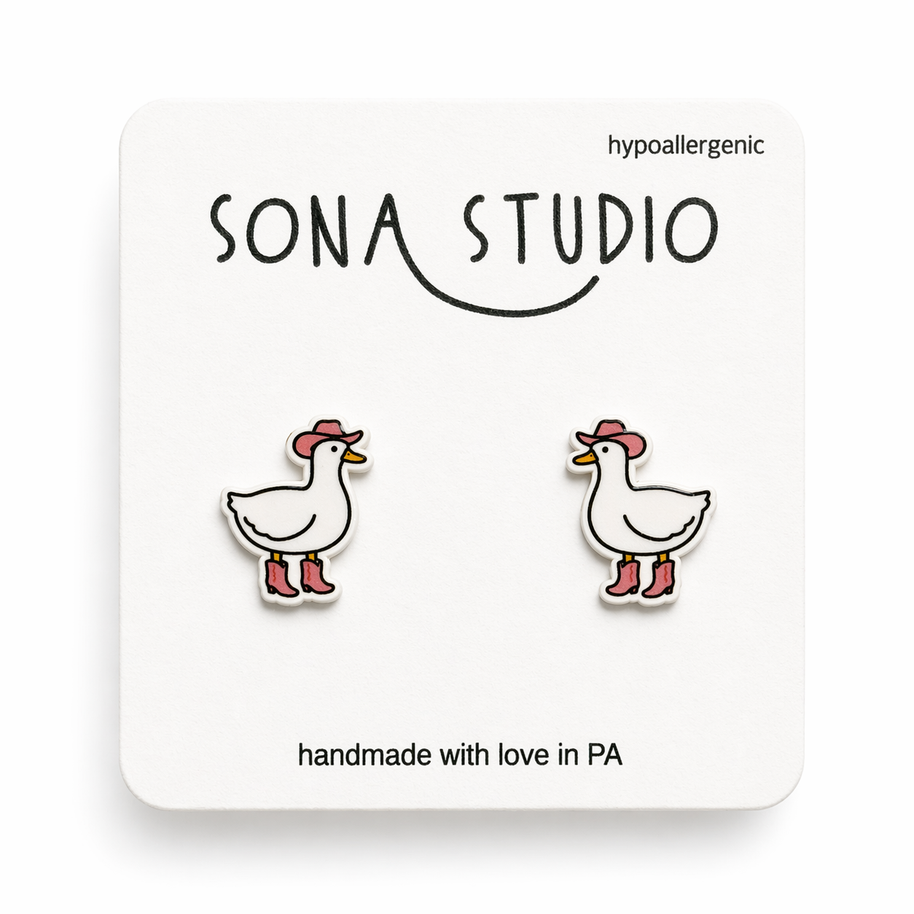 Let’s Go Goose Earrings