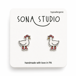 Let’s Go Goose Earrings