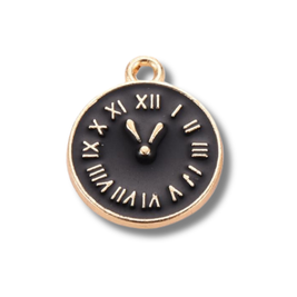 Love, Paige Designs - Clock Black Charm