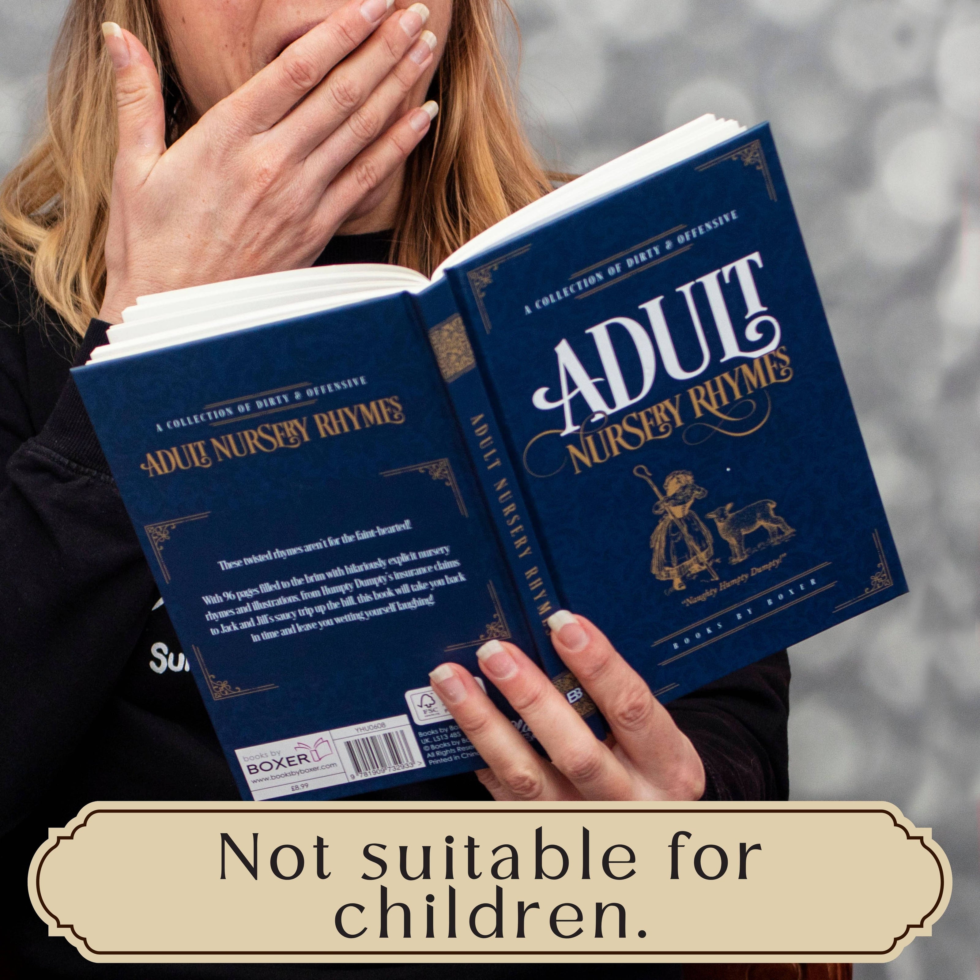 Gag Gift Book - Adult Nursery Rhymes - Classics with a Twist