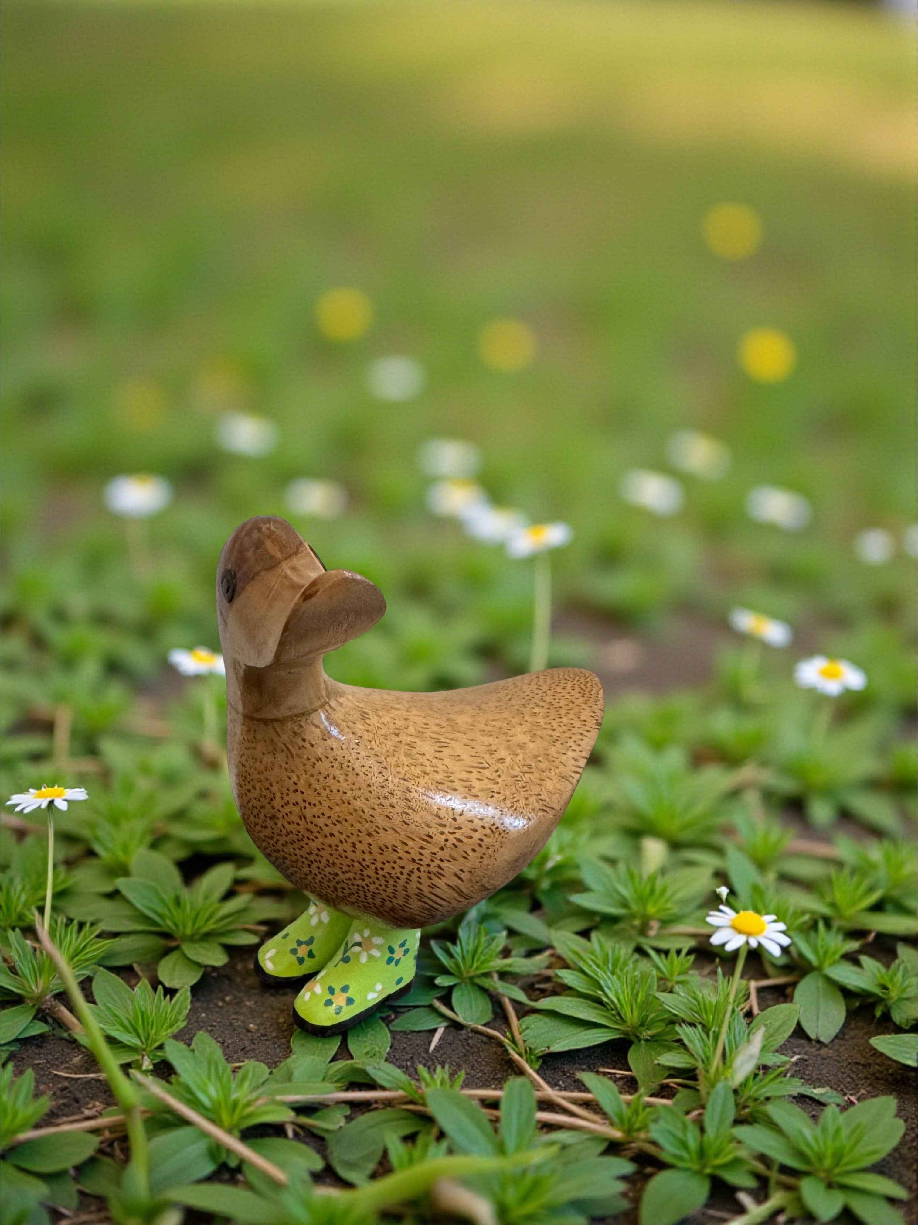 Flower Boots Bamboo Ducky 