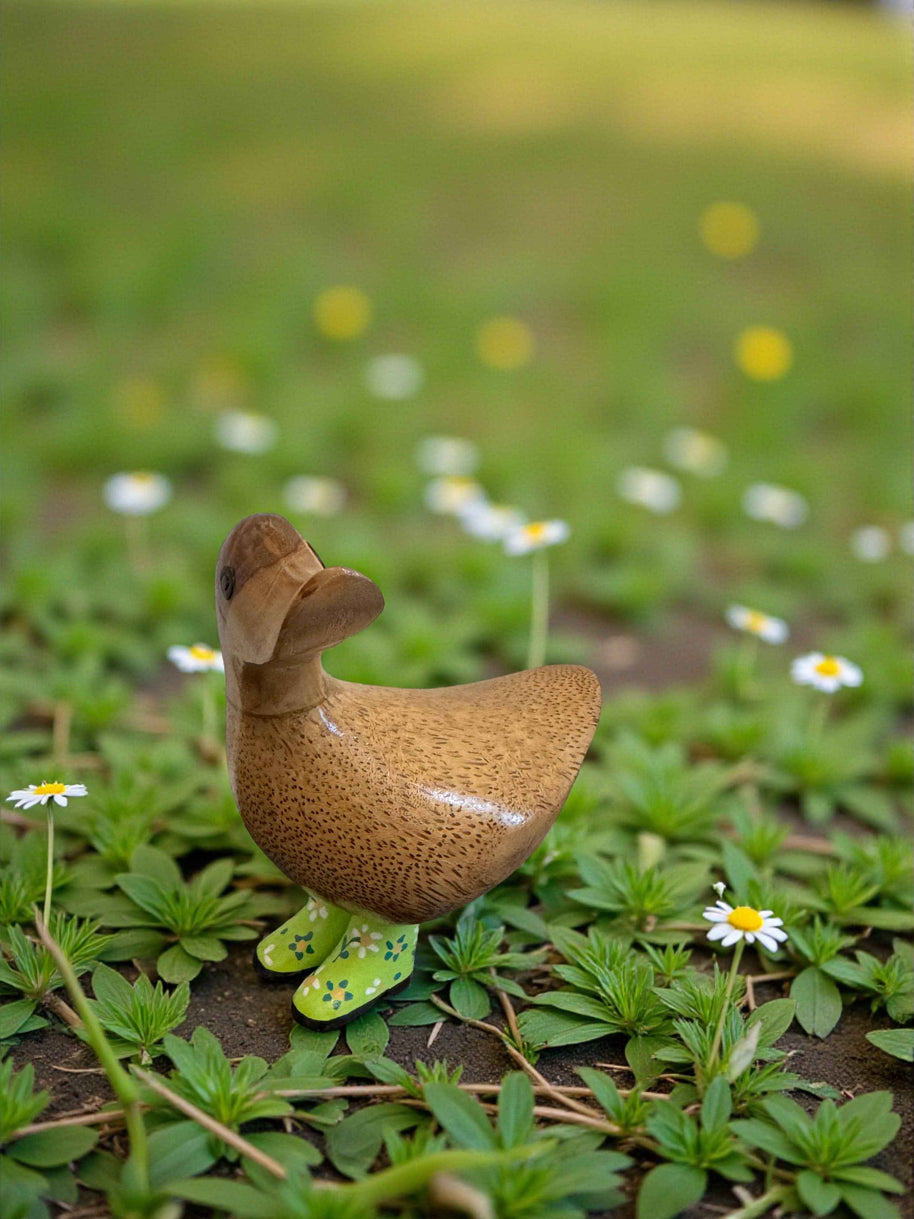 Flower Boots Bamboo Ducky 