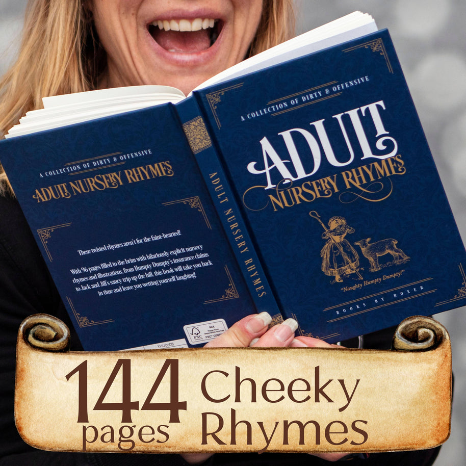 Gag Gift Book - Adult Nursery Rhymes - Classics with a Twist