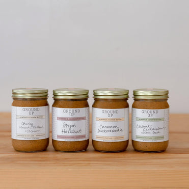 GROUND UP Triple Nut Crunch with Almond, Cashew & Coconut Butter