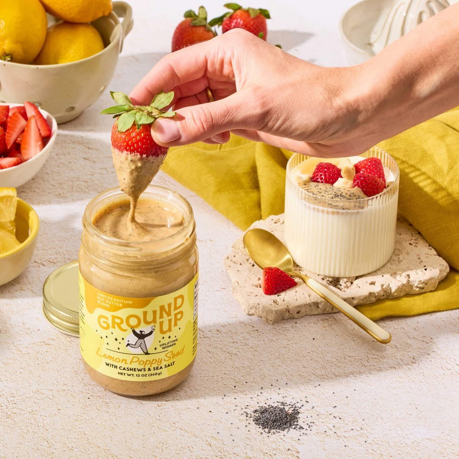 GROUND UP Lemon Poppy Seed