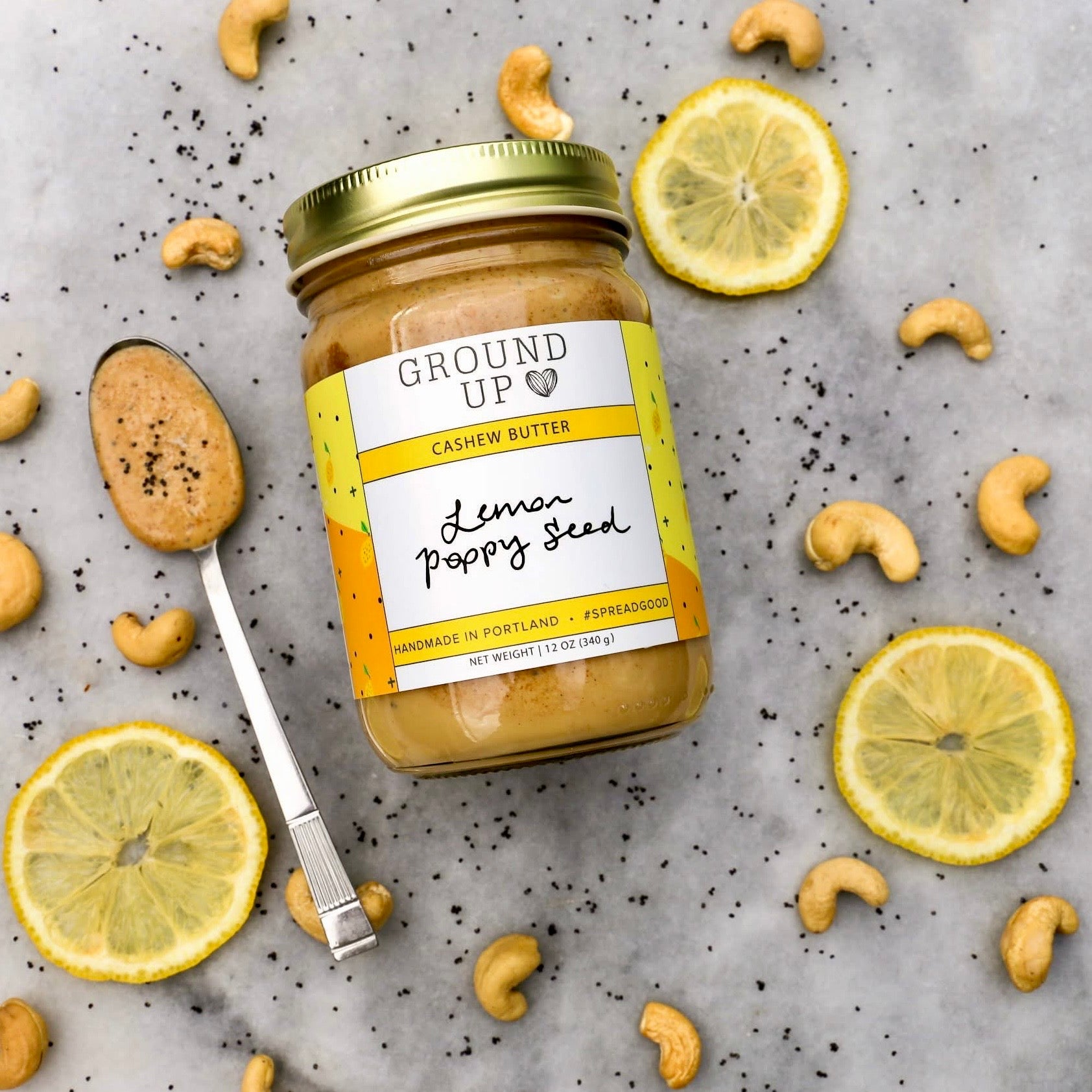 GROUND UP Lemon Poppy Seed