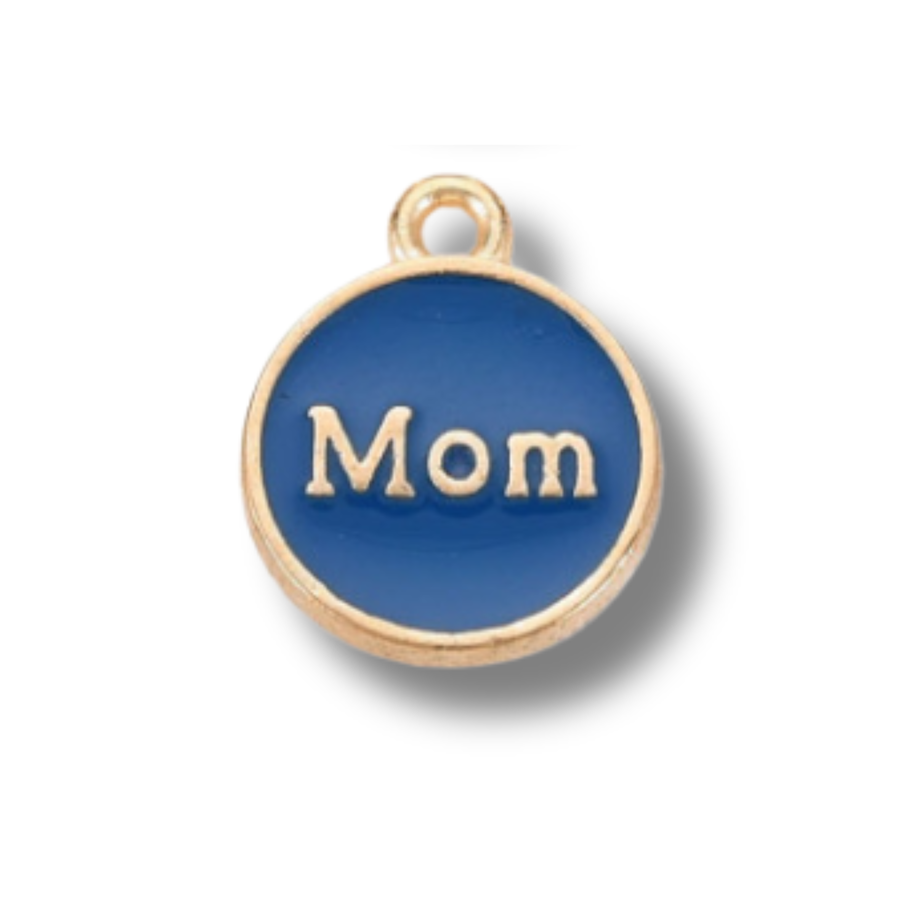 Love, Paige Designs - Mom Charm: Hot Pink