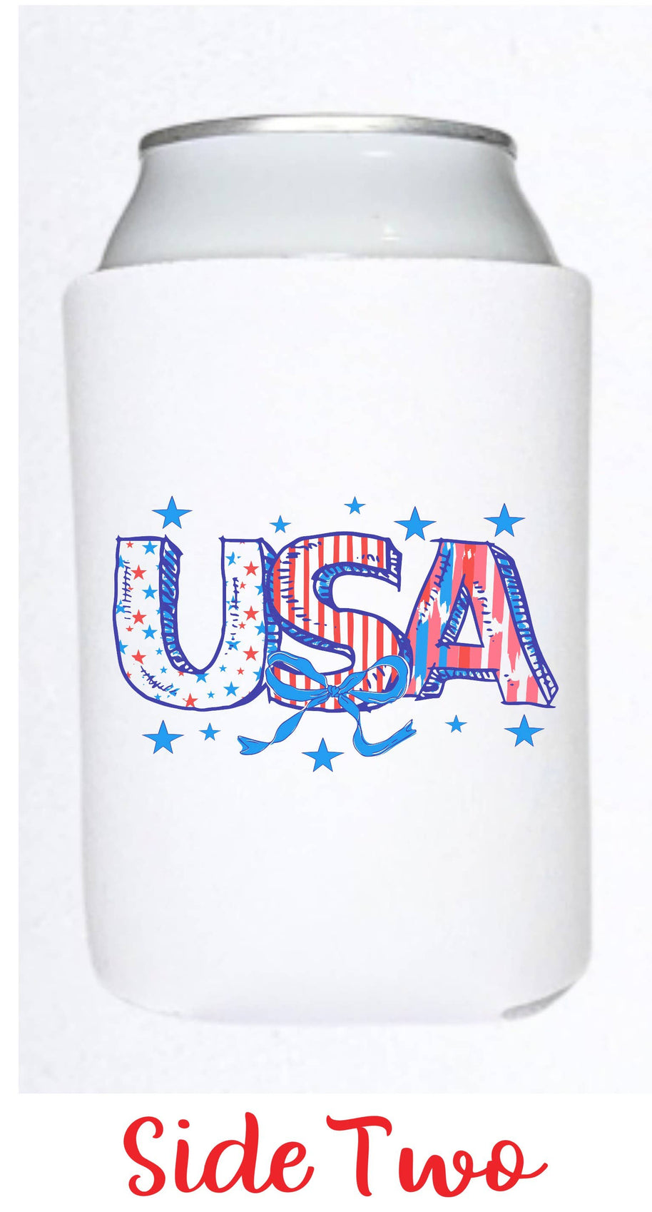 USA 250th Anniversary Patriotic Can Cooler USA 250th