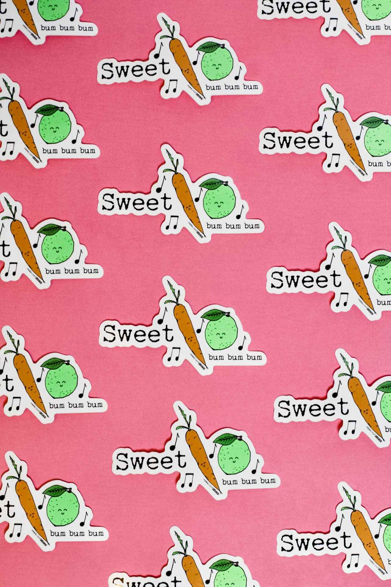 Sweet Carrot Lime - Stickers - CLOSEOUT SALE