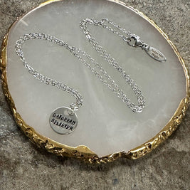 Daydream Believer - Hand Stamped Necklace
