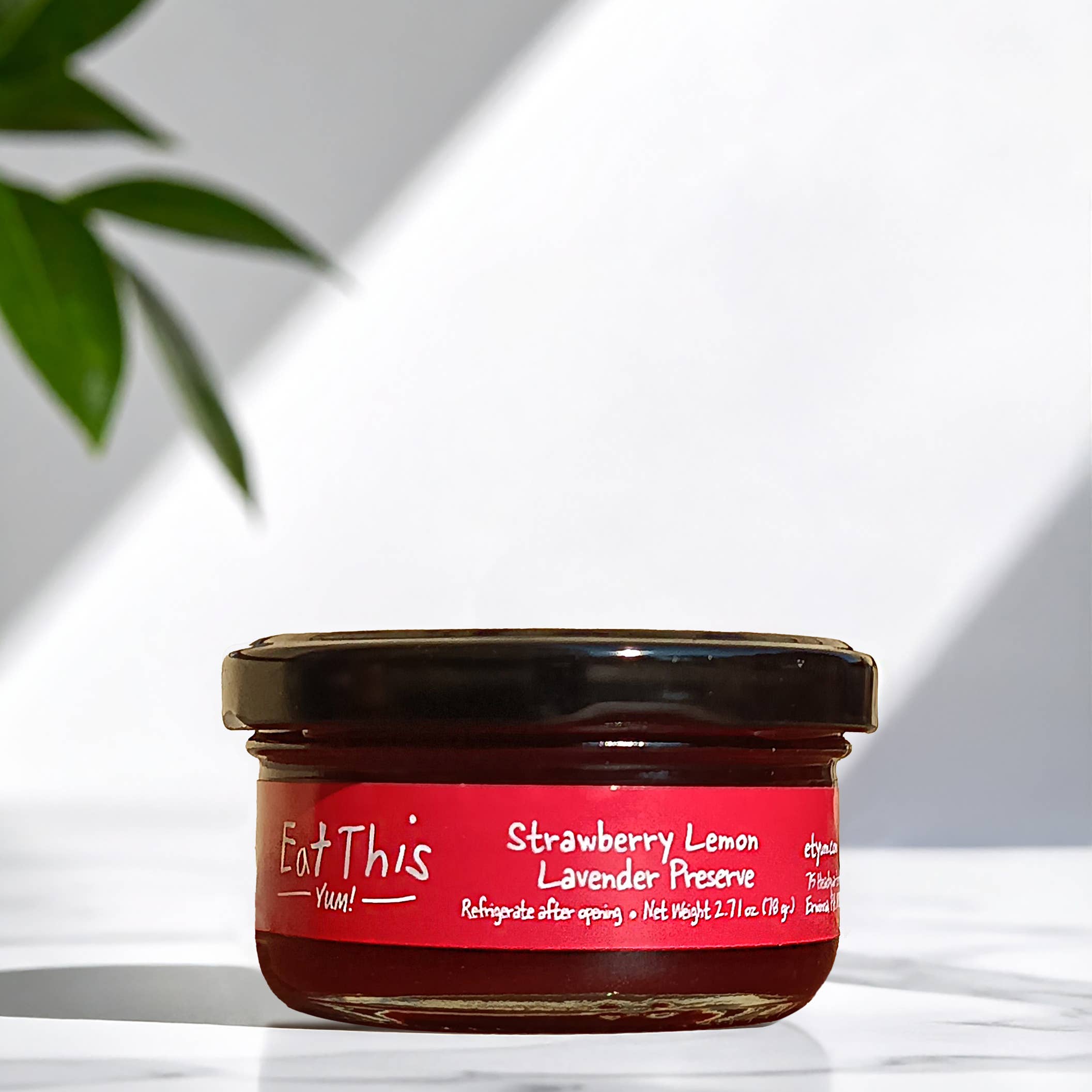 Strawberry Lemon Lavender Preserve