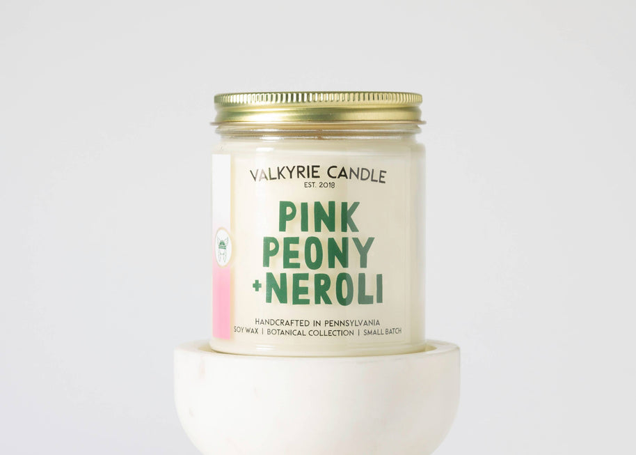 Pink Peony + Neroli Candle