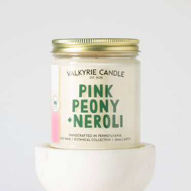 Pink Peony + Neroli Candle