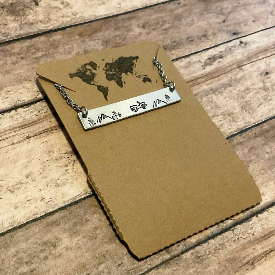 Off-road vehicle bar necklace