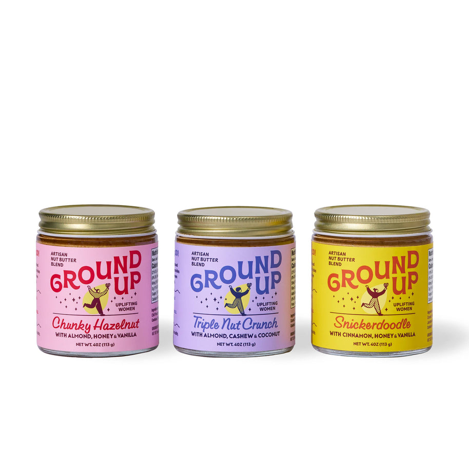 Nut Butter Tasting Flight Trio