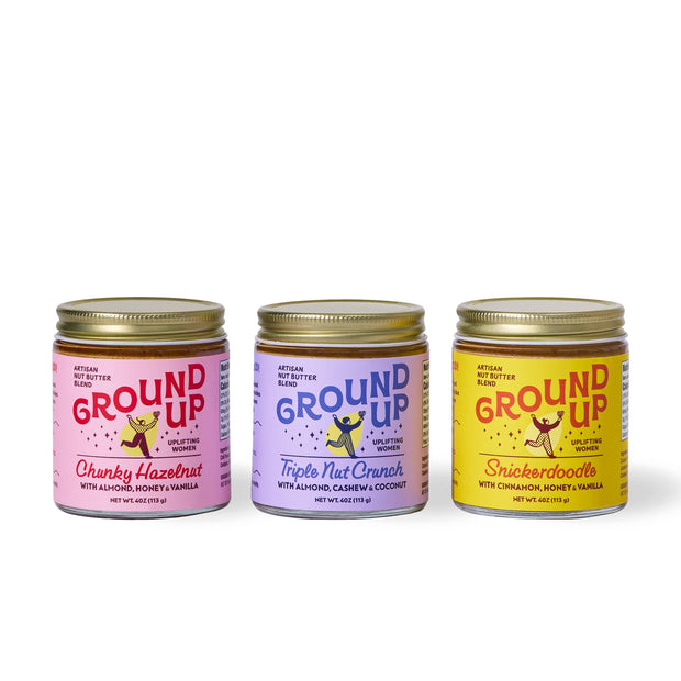 Nut Butter Tasting Flight Trio