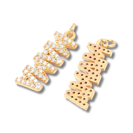 Love, Paige Designs - Mama Gold Charm