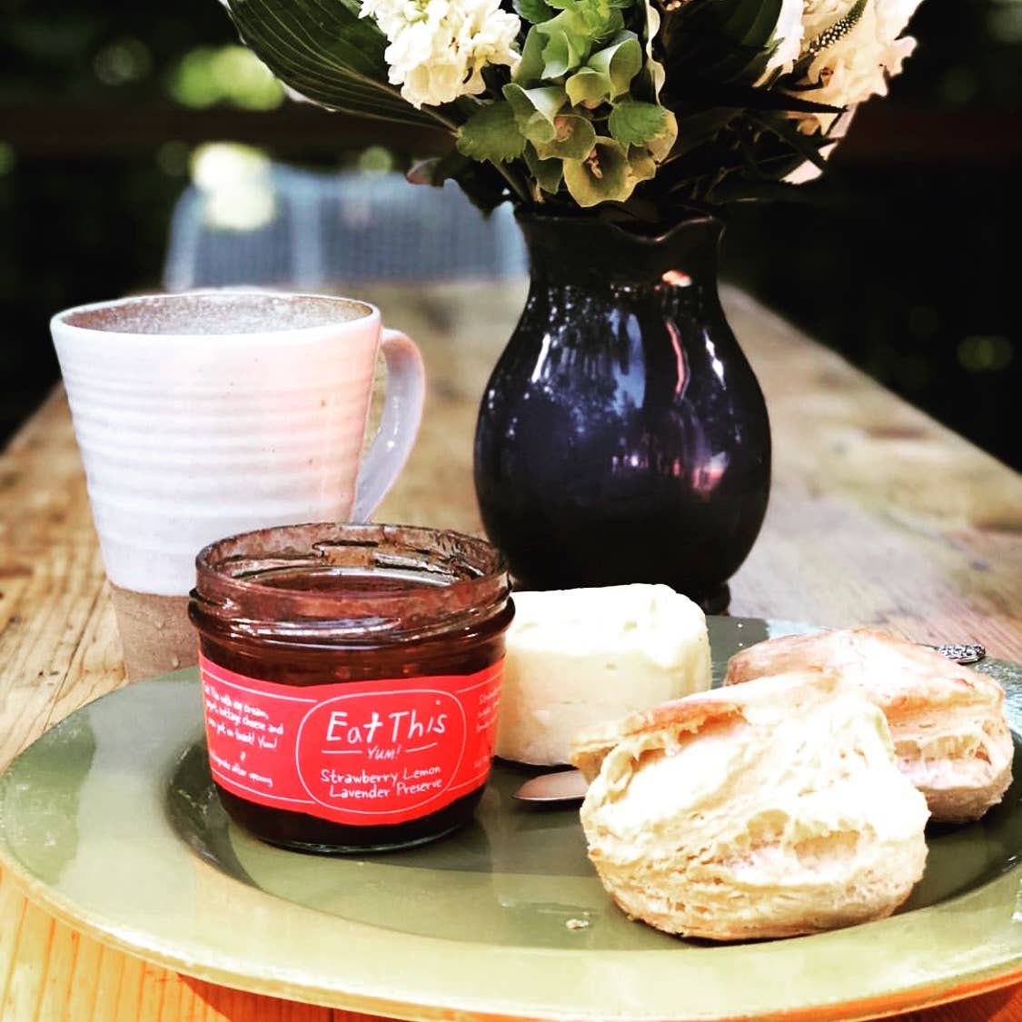 Strawberry Lemon Lavender Preserve