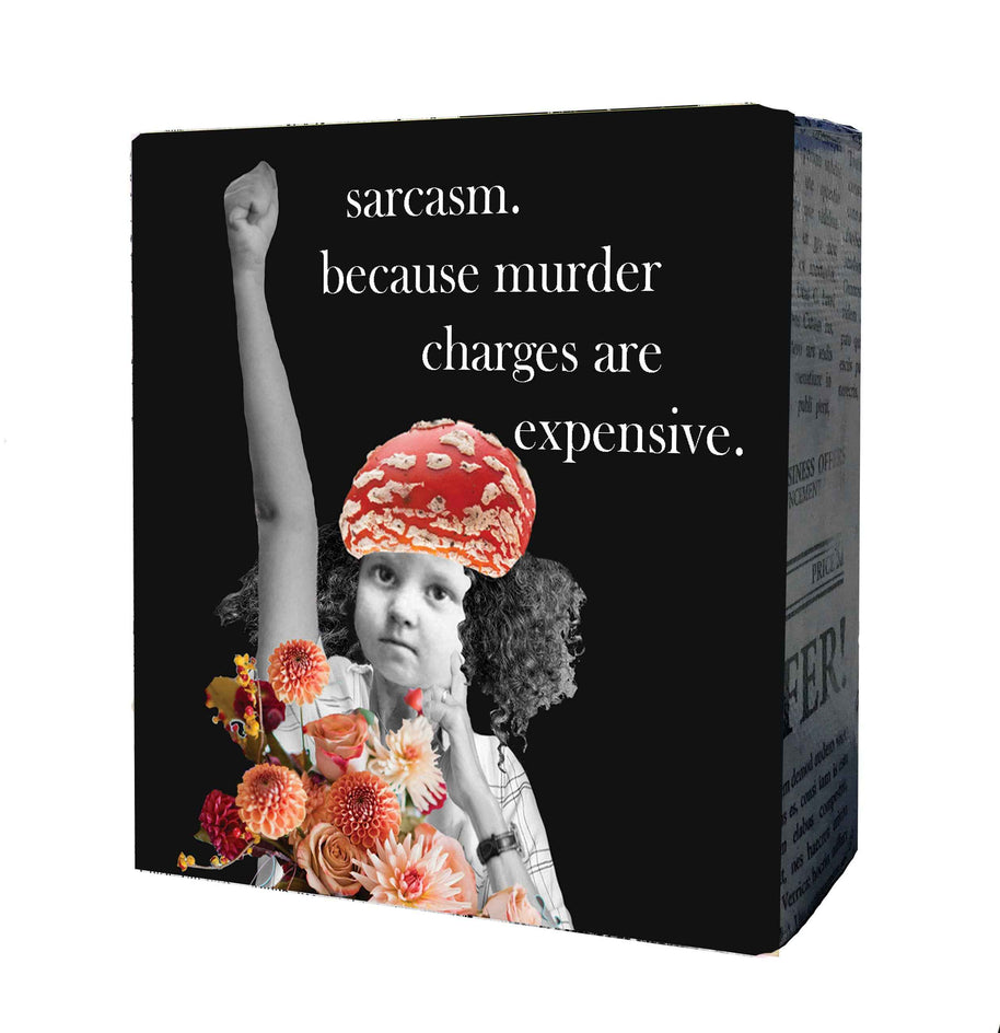 396 Sarcasm Mini Canvas