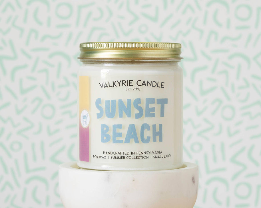 Sunset Beach Candle | Summer Collection
