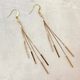 Drape Dangle Earrings