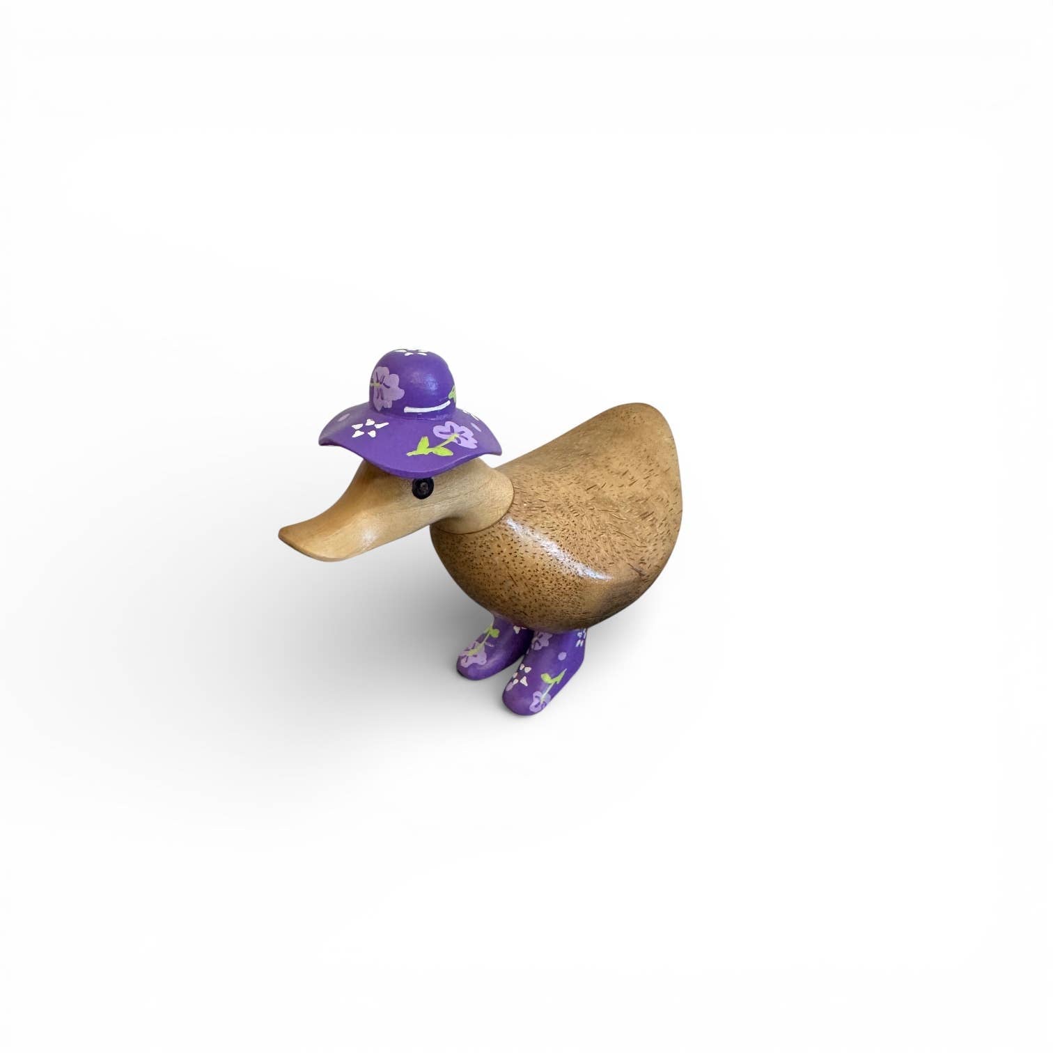 Flower Hat Bamboo Ducky