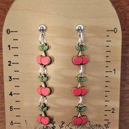Charming Cherry Dangle Earring
