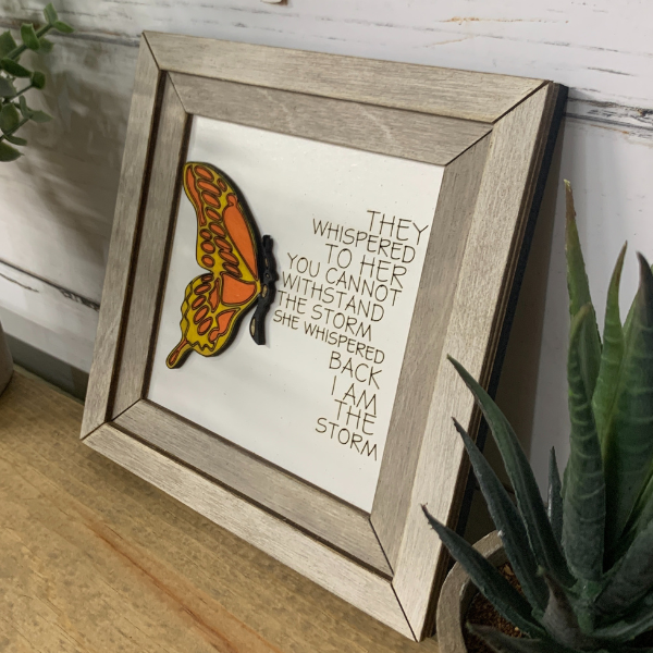 Inspirational Wall Art - Withstand the Storm