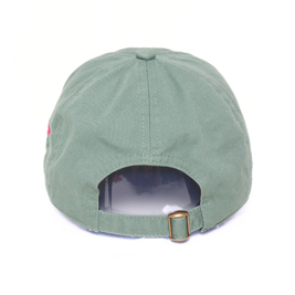 Flowers Side Embroidery Cotton Baseball Cap