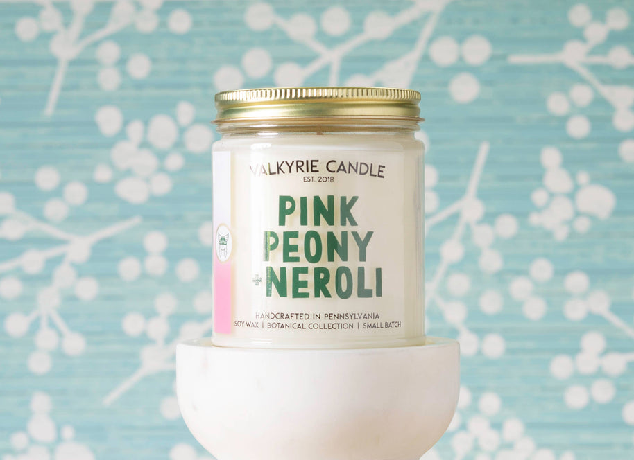Pink Peony + Neroli Candle