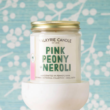 Pink Peony + Neroli Candle