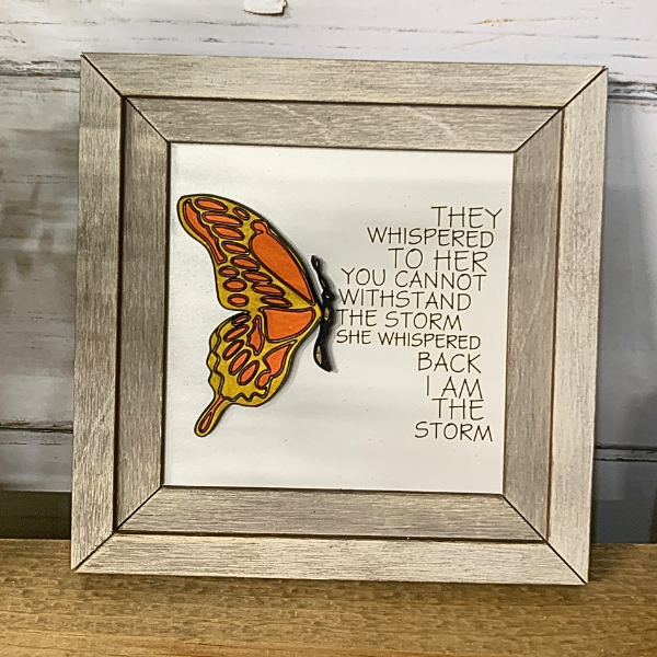 Inspirational Wall Art - Withstand the Storm