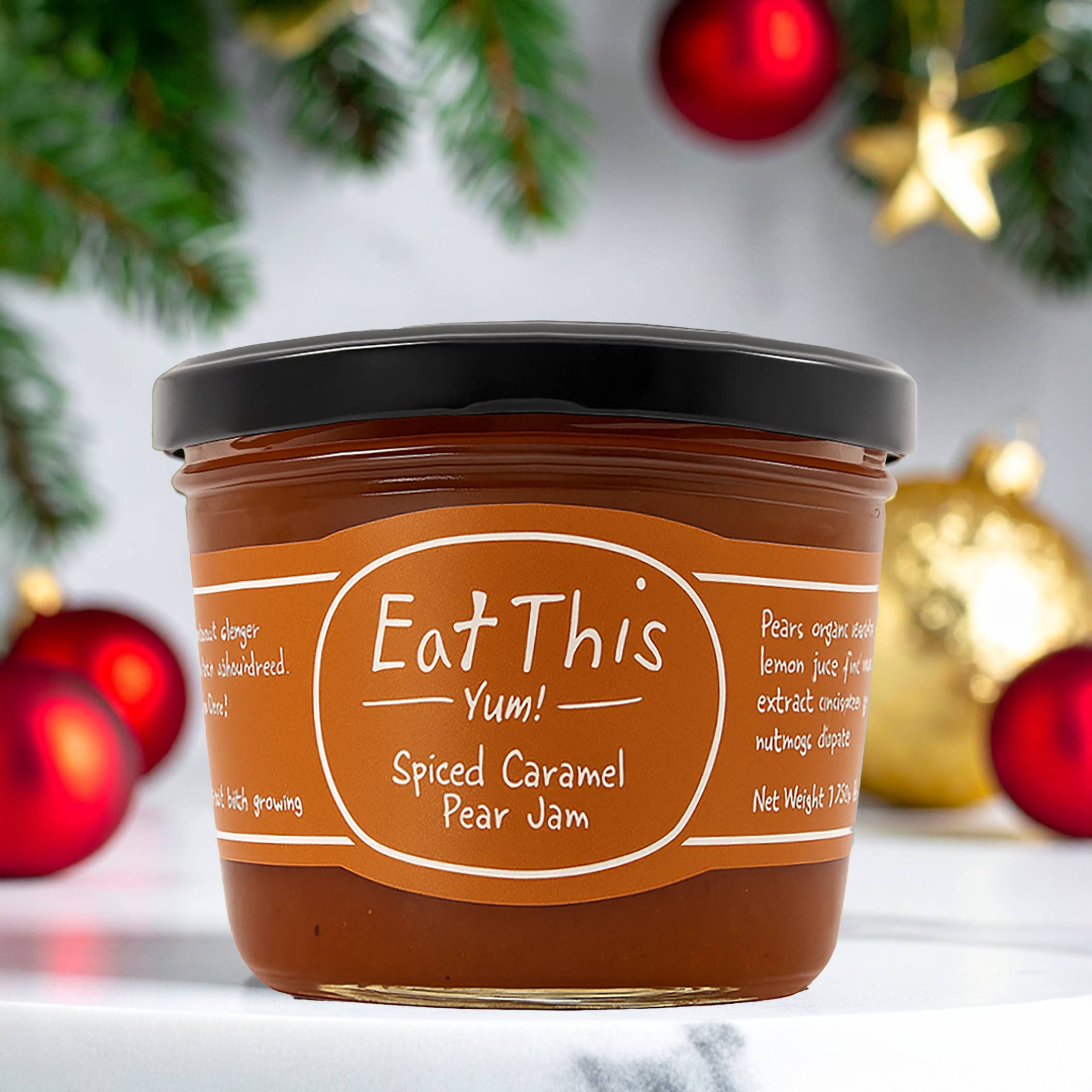 Spiced Caramel Pear Preserve