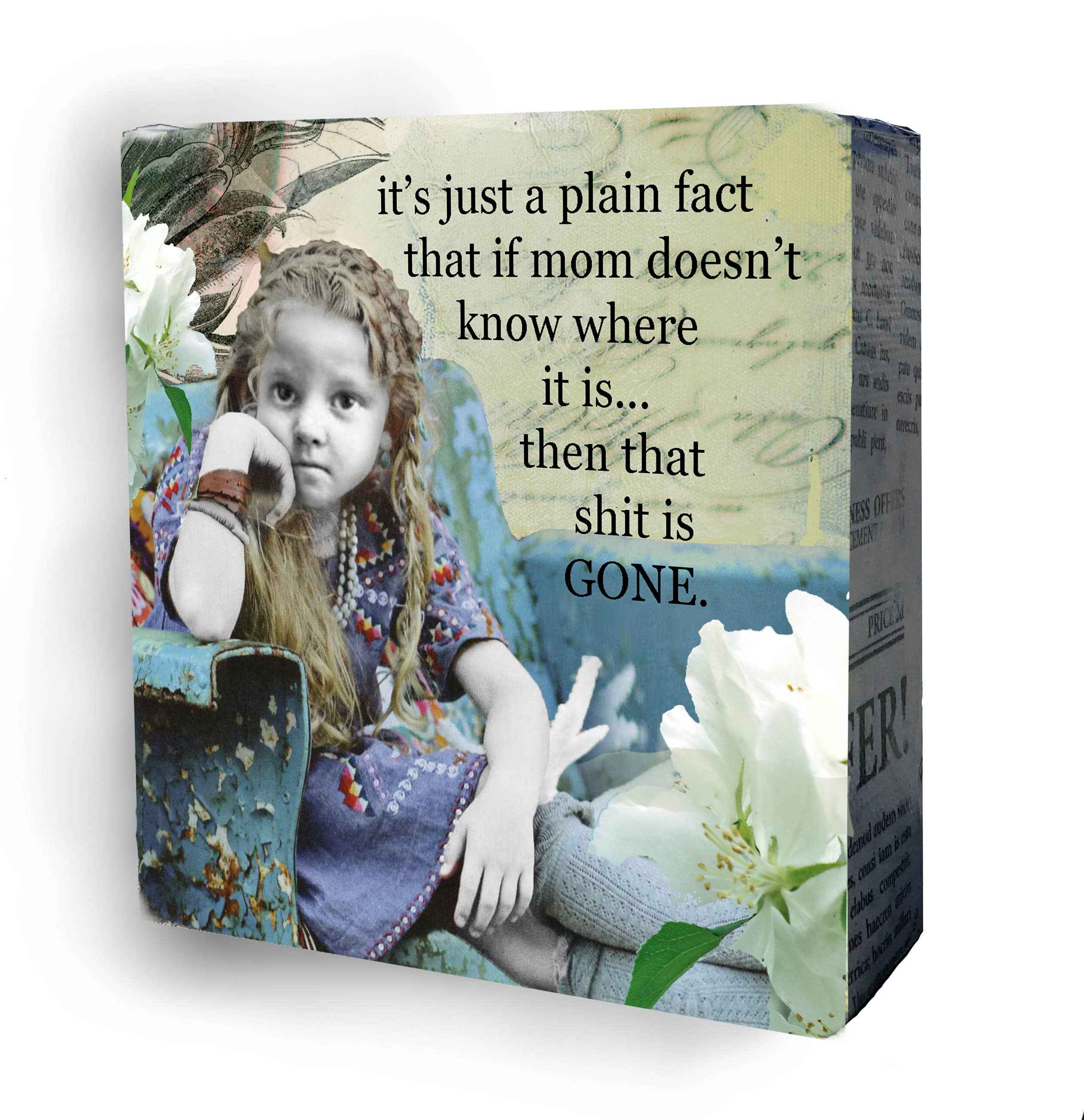 504 Shit is Gone Mini Canvas