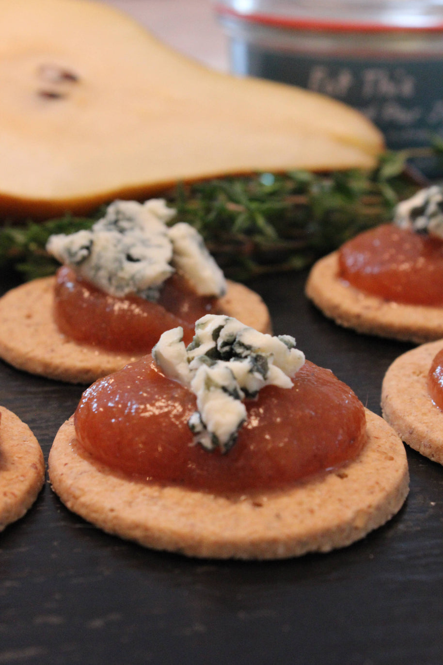 Spiced Caramel Pear Preserve