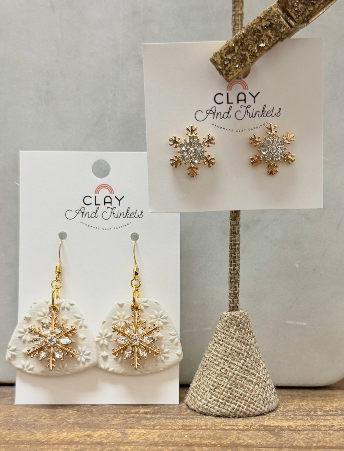 Sparkle Snowflake Dangle