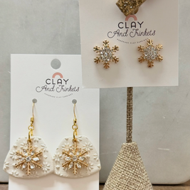 Sparkle Snowflake Dangle