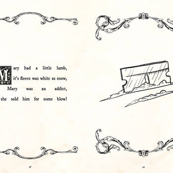 Gag Gift Book - Adult Nursery Rhymes - Classics with a Twist