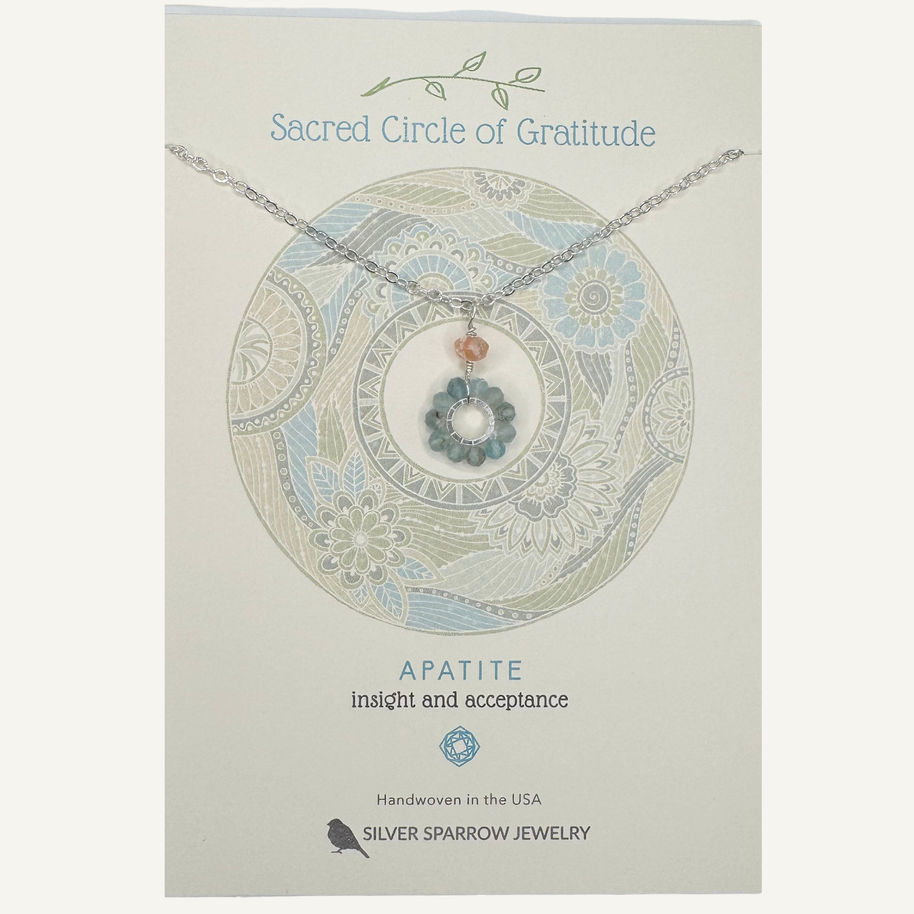 Silver Necklace -         Sacred Circle of Gratitude