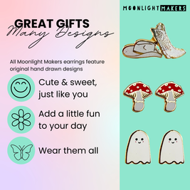 Mushroom Earrings